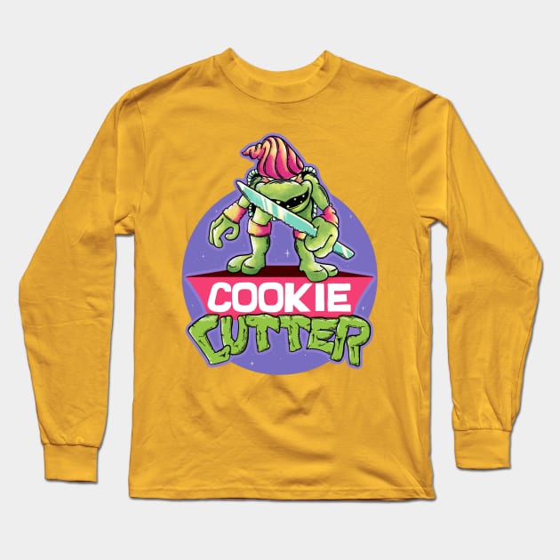 Cookie Cutter Mutant Ninja Long Sleeve T-Shirt by Hojyn